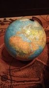 Globus geograficzny z