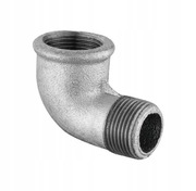 KOLANO KOLANKO ŁUK GZ 90° 3/4" NYPLOWE DN20 OCYNK ŻELIWO WZ