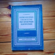 Doświadczenia chemiczne przy użyciu prądu elektrycznego K.Parmienow 