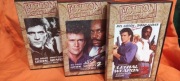 Zabójcza broń 3 części VHS kaseta video Mel Gibson Lethal Weapon 