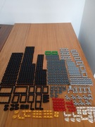 Lego technic lifttarmy dwustronne ramki 196 elementów stan bardzo dobry 