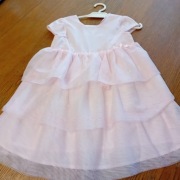 piękna sukienka na podszewce -rozmiar  92cm