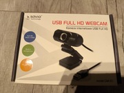 KAMERA INTERNETOWA FULL HD 1920 x 1080 SAVIO CAK-01 USB PC MIKROFON WEBCAM