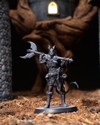 Wyett Łowczyni Diabelstwo Figurka 32mm 14K zgodna z DnD RPG Pathfinder Warh