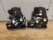 Łyżwy dziecięce Oxelo regulowane 30–32 – stan idealny