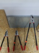 TELESKOPOWE NOŻYCE SEKATOR DO GAŁĘZI ŻYWOPŁOTU