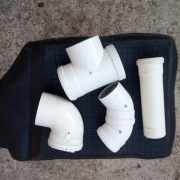 Kolano, trójnik,koncentryczne ,do pieca gazowego 