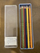 Kredki ołówkowe PRL Pruszków kolekcjonerskie