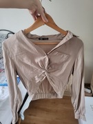 Śliczna bluzka z odkrytym brzuchem marki Sinsay rozmiar XXS 