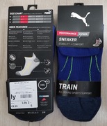 Puma skarpety niebieskie rozmiar 35-38  2 pack