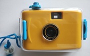 Aparat analogowy 35mm do zdjęć podwodnych.