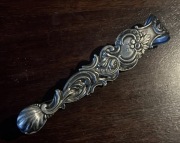 Fraget Warszawa - posrebrzane szczypce do cukru - biedermeier