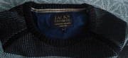 Szary sweter JACKS DENIM, 100% bawełna, rozmiar L