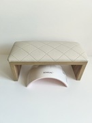 Podpórka poduszka pod dłoń do manicure | ekoskóra | miejsce na lampę UV