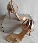 Szpilki Even&Odd rozmiar 40 złote 