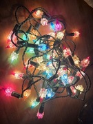 Lampki choinkowe prl retro światełka na choinkę vintage świąteczne