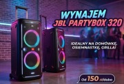Wynajem JBL PartyBox 320 – Rozkręć Imprezę na Maxa!