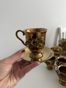 Zestaw herbaciany-kawowy z lat 70-90 