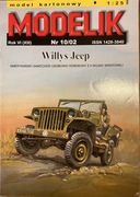 Willys Jeep Modelik.   