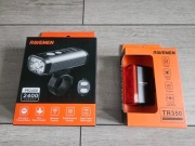 Zestaw Lamp na rower Ravemen PR2400 i TR350 Nowe 2400lm + 350lm OLED USB-C