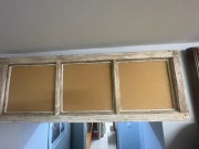 Ramka na zdjęcia stara rama okienna hand made