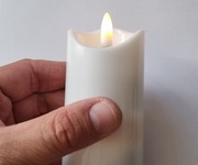 Wklad swieczka znicz led na usb C i swieci (mruży) 90 dni na 1 ładowaniu