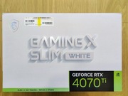 MSI Gaming X SLIM White RTX 4070 Ti 12 GB