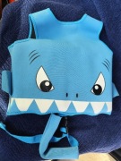 Kamizelka asekuracyjna dla dzieci 3-6lat 18-30kg Kamizelka z motywem Rekina