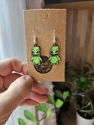 Kolczyki wiszące  duchy halloween 