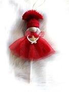 Aniołek zawieszka, święta, upominek 