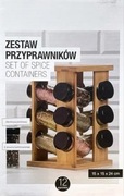 Zestaw Przyprawników 12 szt SMUKEE