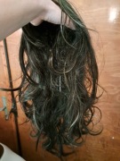 Peruka ciemna około 50cm