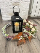 Jesienna dekoracja kwiatowa