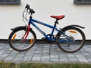 Rower dziecięcy Author Energy, koła 20" niebieski / czerwony
