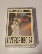 Kaseta magnetofonowa DEPECHE MODE  Live for bbc 84