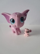Littlest Pet Shop LPS słonie 2 sztuki