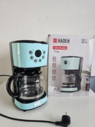 Haden Heritage turkusowy ekspres do kawy przelewowy uszkodzony