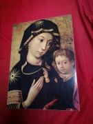 PIĘKNY OBRAZ PORTRET MARYI DREWNO OKAZJA RELIGIA