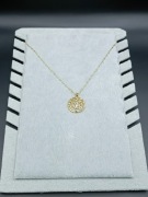 Naszyjnik vintage z drzewem 