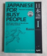 Japoński Japanese for busy people Kana version 3rd edition