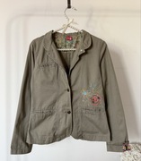 Marynarka 5.10.15 dziewczynka rozmiar 158 khaki koraliki