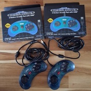 2x Pad Retro-bit Sega MegaDrive USB, Switch, PC, Steam, Megadrive mini