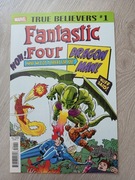 Fantastic Four Dragon Man No 1 True Believers #1