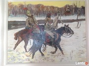 Kirasjerzy spod Berezyny. Wojciech Kossak kopia