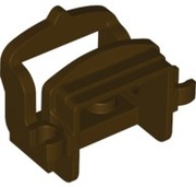 LEGO 4491b SIODŁO KOŃ KONIK brązowe ciemne NOWE