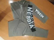 Legginsy Nebbia push-up szare rozmiar Xs/S NOWE