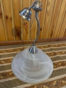 lampa wisząca  klosz szklany