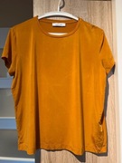 Samsøe Samsøe XS t-shirt koszulka musztardowa