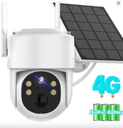 Zewnętrzna kamera solarna obrotowa 4MPx Karta SIM 4G LTE iCSee 360