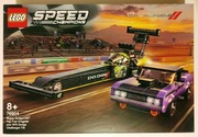 LEGO Speed Champions 76904 - Dragster i Challenger